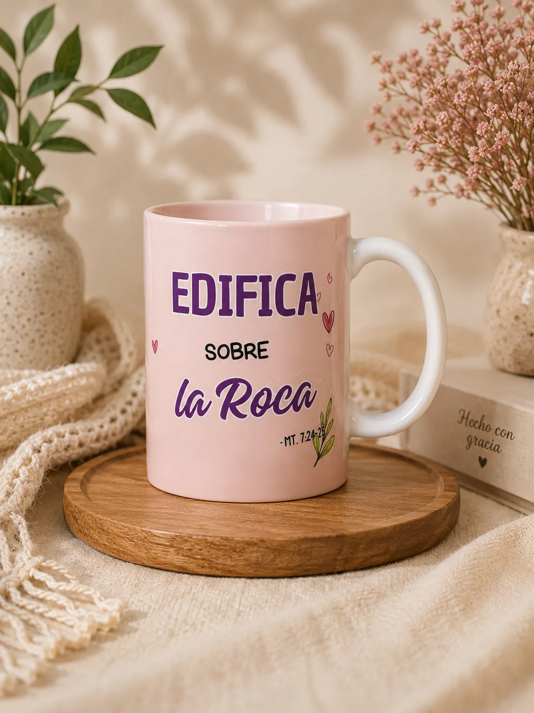 Taza Edifica sobre la Roca
